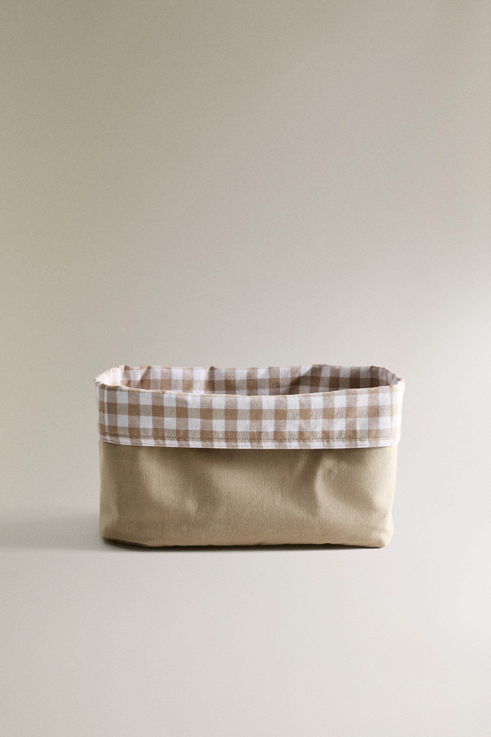DYED THREAD BREAD BASKET